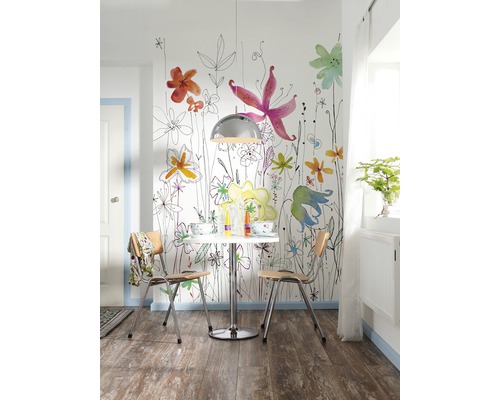 Vliesbehang XXL2-022 Joli 2-delige set 184 x 248 cm