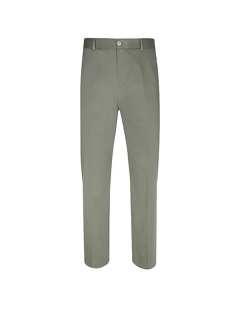 STRELLSON Anzughose Loose Fit JOE grün