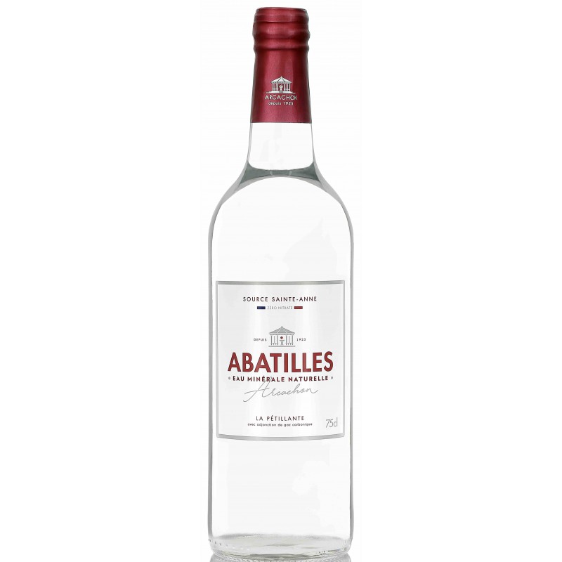 EAU PETILLANTE ABATILLES VERRE