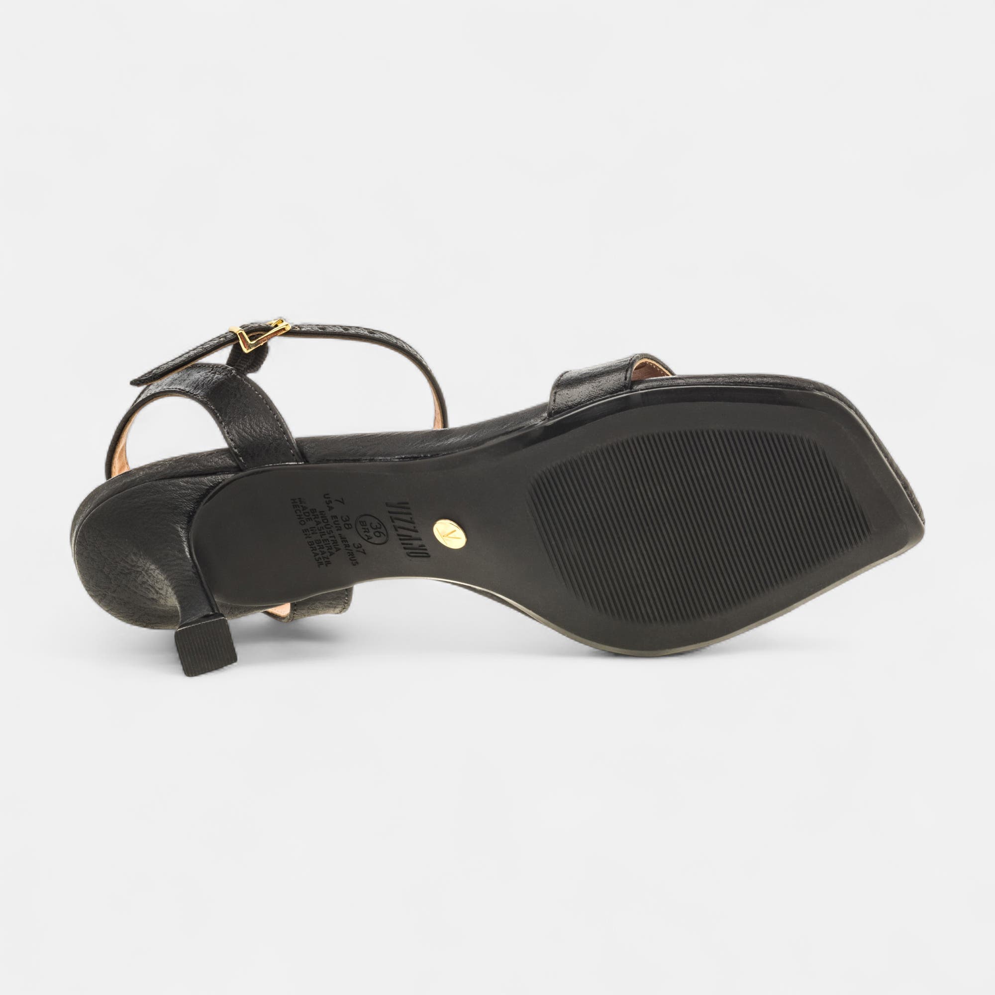 Nu-pieds à talon Femme noir