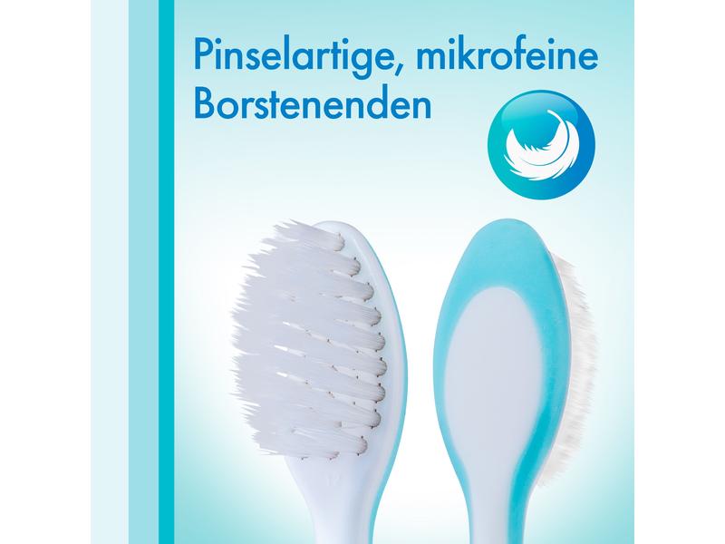 meridol Handzahnbürste Zahnfleischschutz mittel Zahnbürste für eine gründliche Reinigung mit gleichzeitigem Zahnfleischschutz