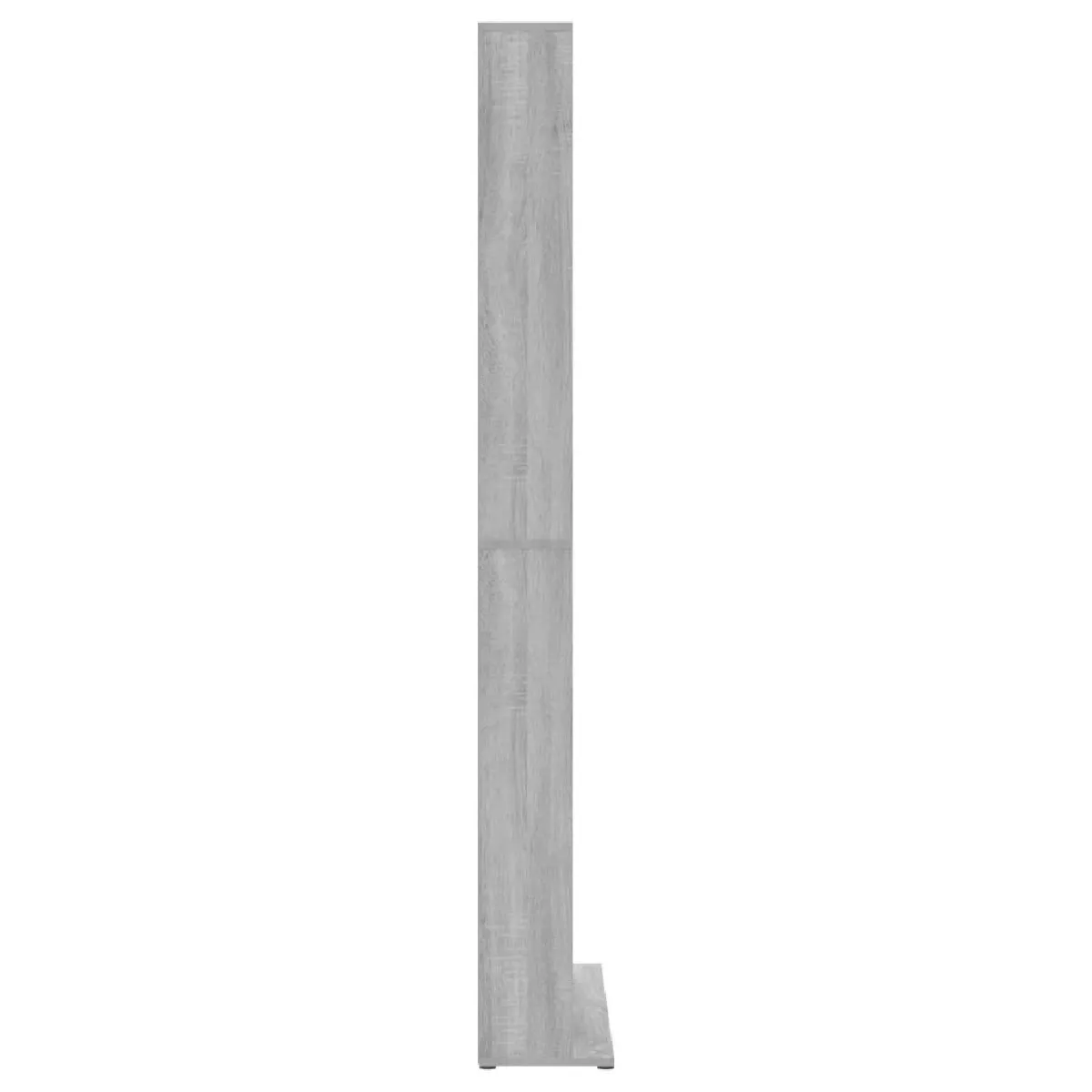 vidaXL Armoire à CD Sonoma Gris