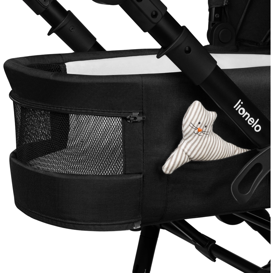 lionelo Kinderwagen Mari Tour 2in1 Black Onyx