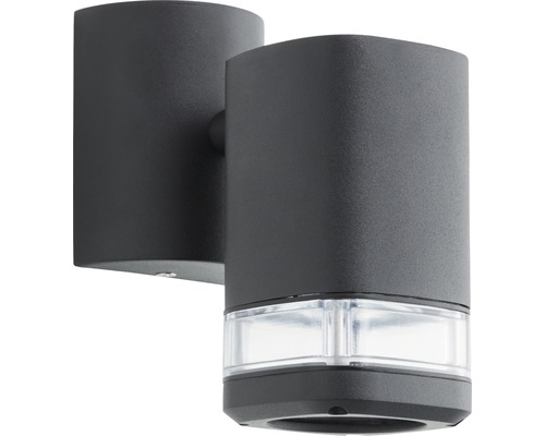 Buitenwandlamp, 1-lichts, zwart
