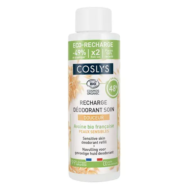 Refil de Desodorante Coslys Gentle Care com Aveia Orgânica 100ml