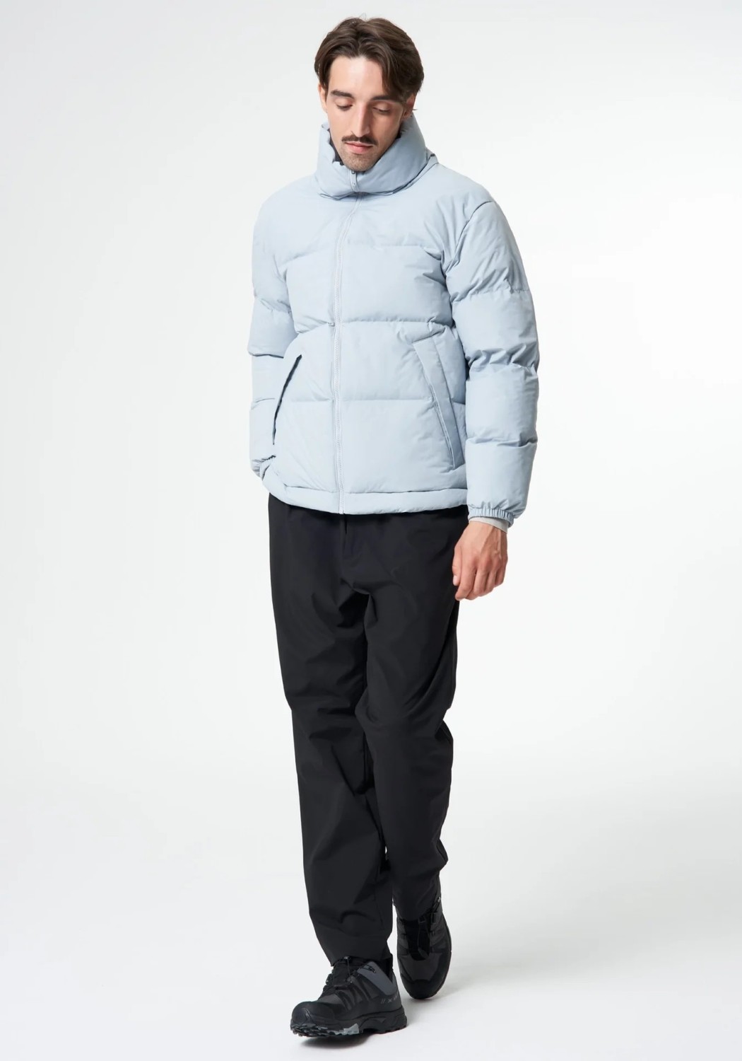 Pinqponq Puffer Jacket Iced Grey