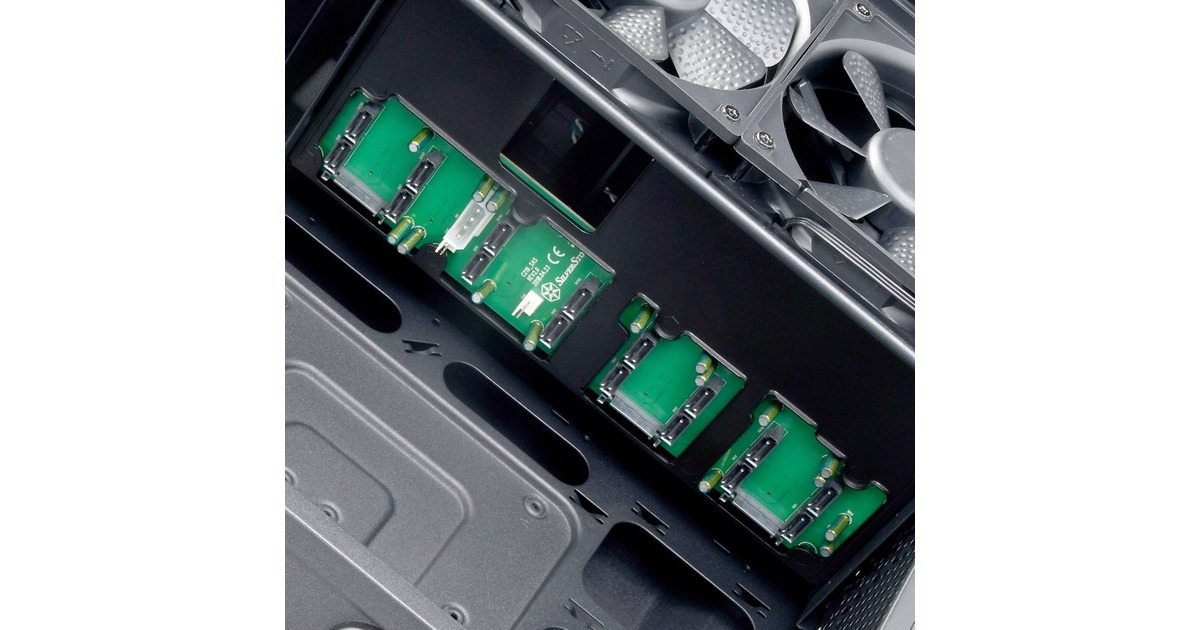 SilverStoneSST-CS380 V2 midi tower behuizing  (Zwart | 2x USB-A)