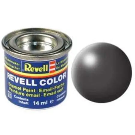 Revell Emaille Color, dunkelgrau, seidenmatt, 14ml