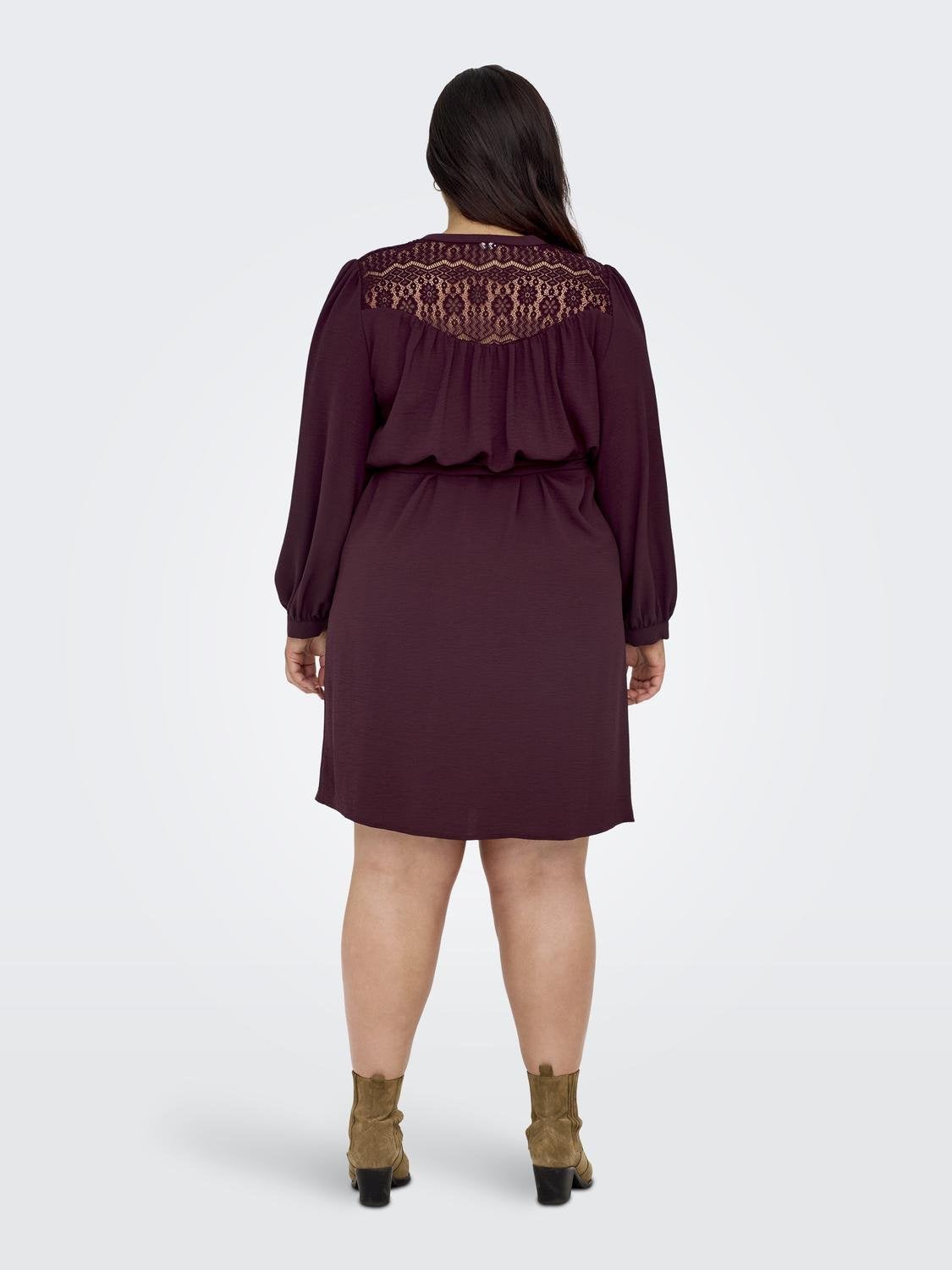 CARMETTE Langes Kleid Windsor Wine