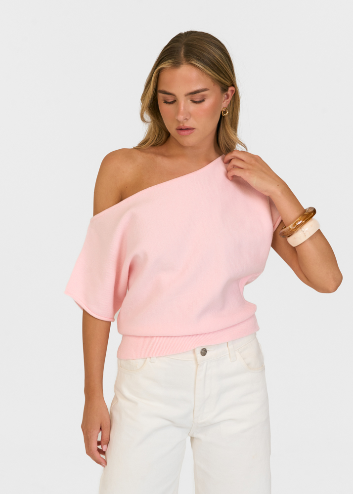 Chloe top lichtroze