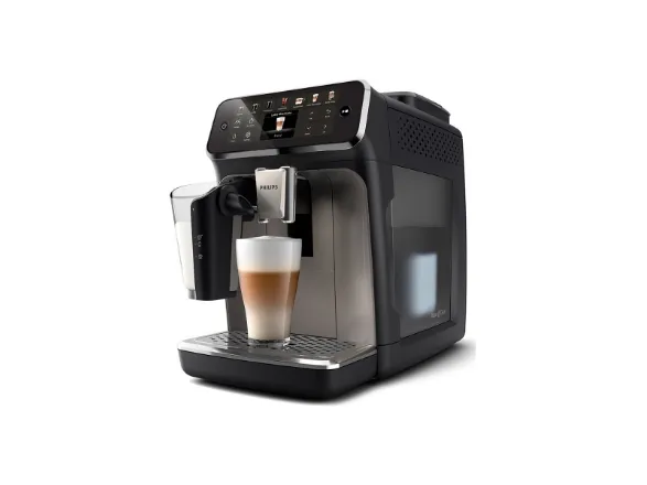 Philips Series 4400 EP4449 - Automatisk kaffemaskine med capuccinatore - 15 bar - black/spray painted panthera
