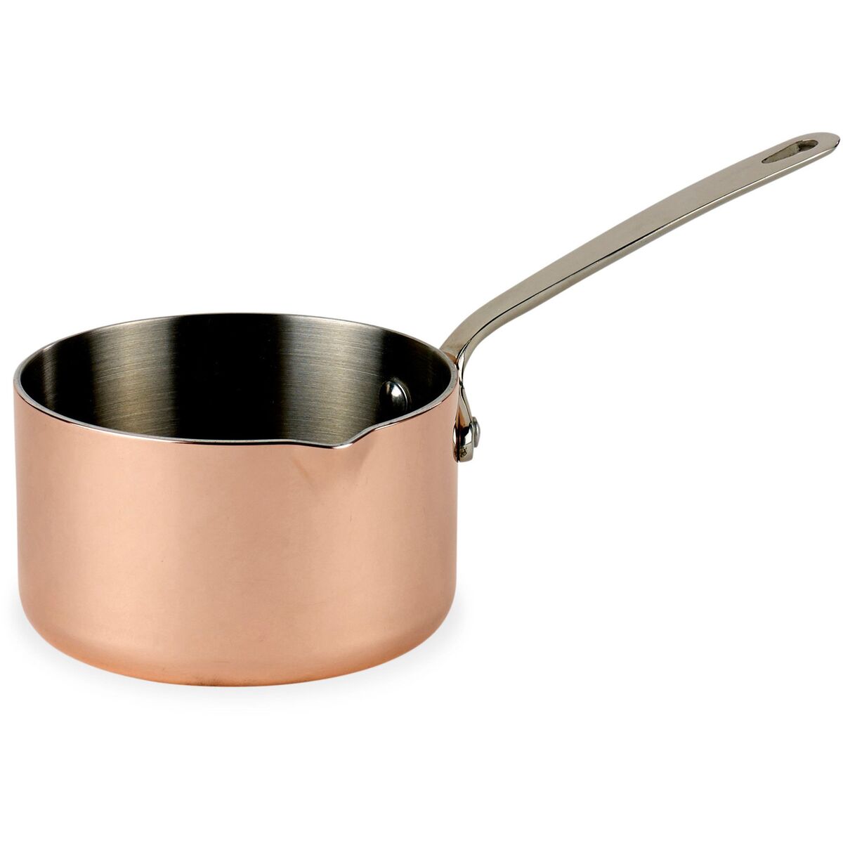 Mini kasserolle 0,4 L kobber