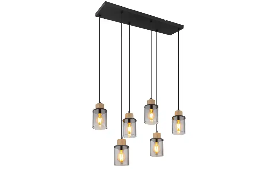 Pendelleuchte 6-flammig 62 cm 18 cm