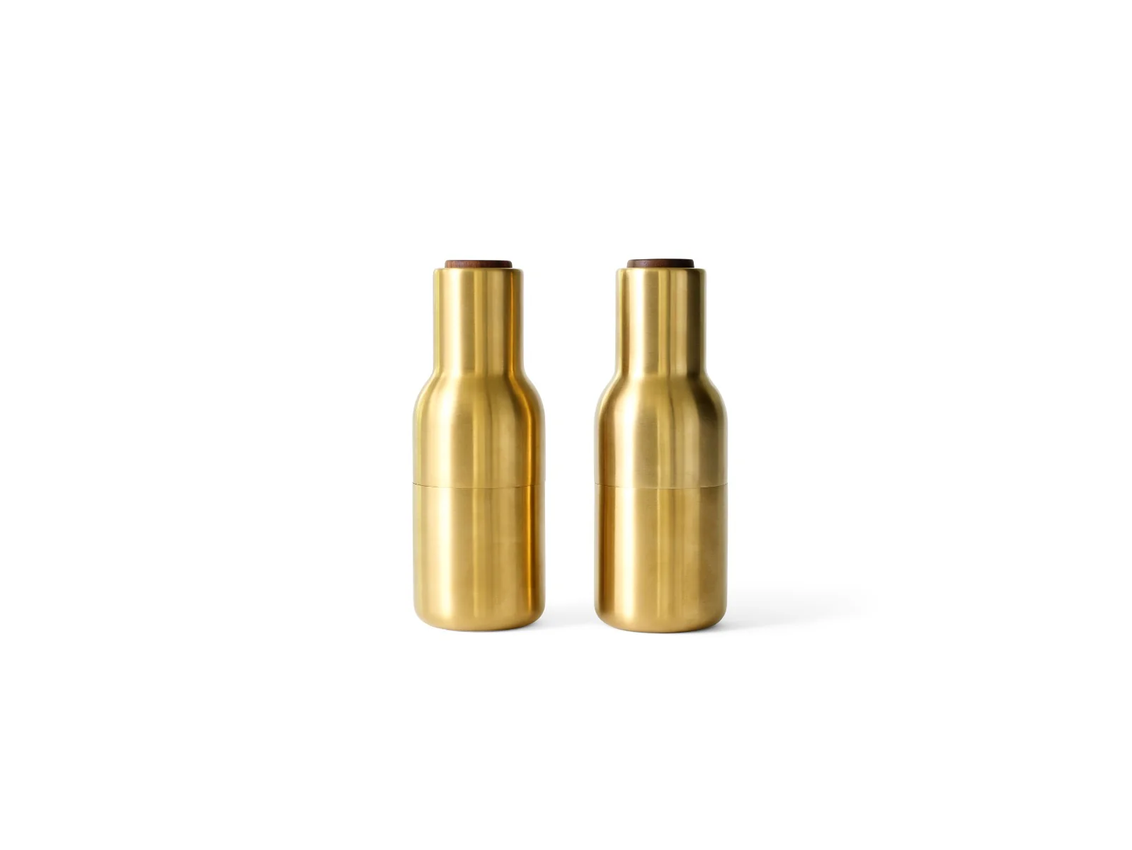Audo Copenhagen  Bottle Grinder kværne - valnød/børstet messing