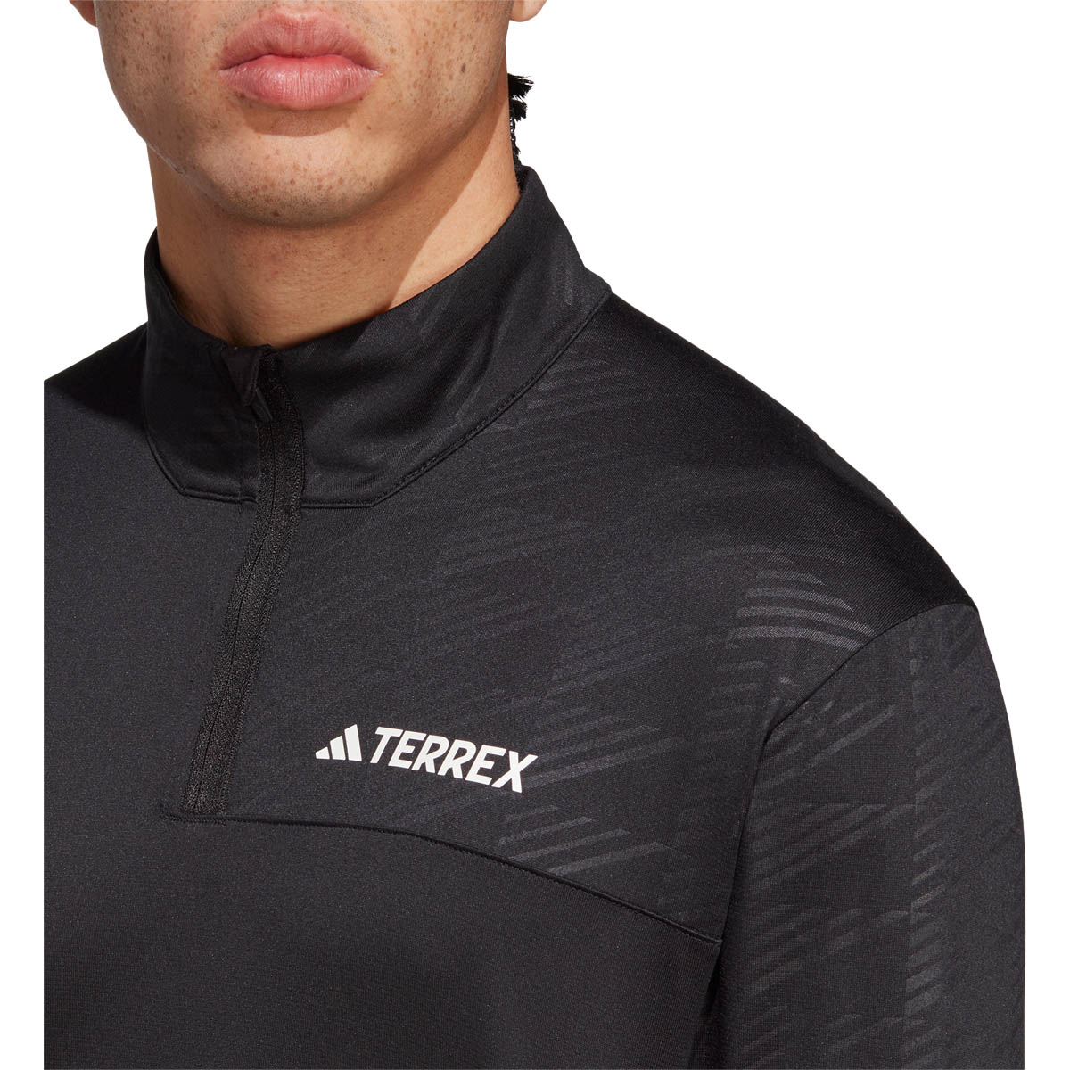 adidas Terrex Multi 1/2 Zip Langærmet T-shirt Herre