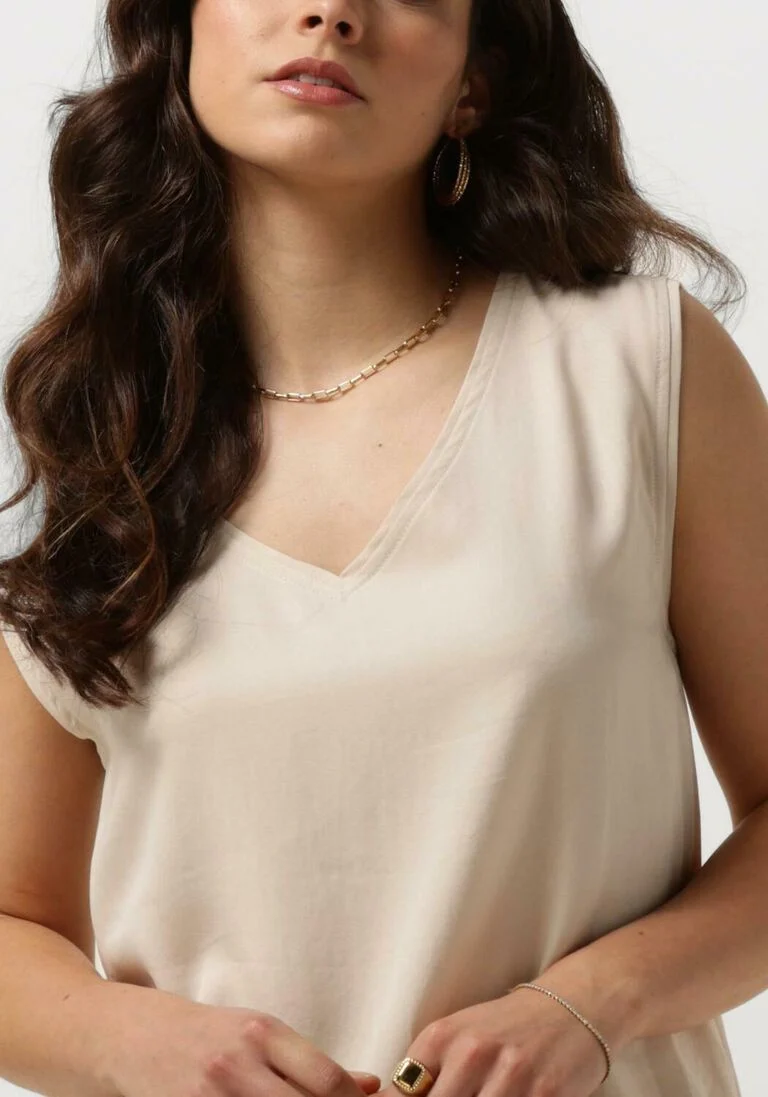 KNIT-TED zand knit-ted top willy