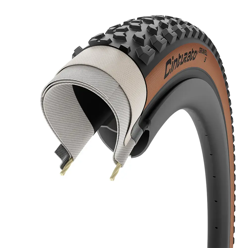 Pirelli Cinturato Gravel S Classic Gravelband Zwart/Bruin