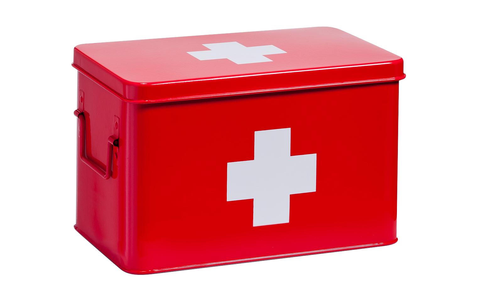 Erste Hilfe Schrank 32 x 19.5 x 20 cm, RotMedikamentenbox