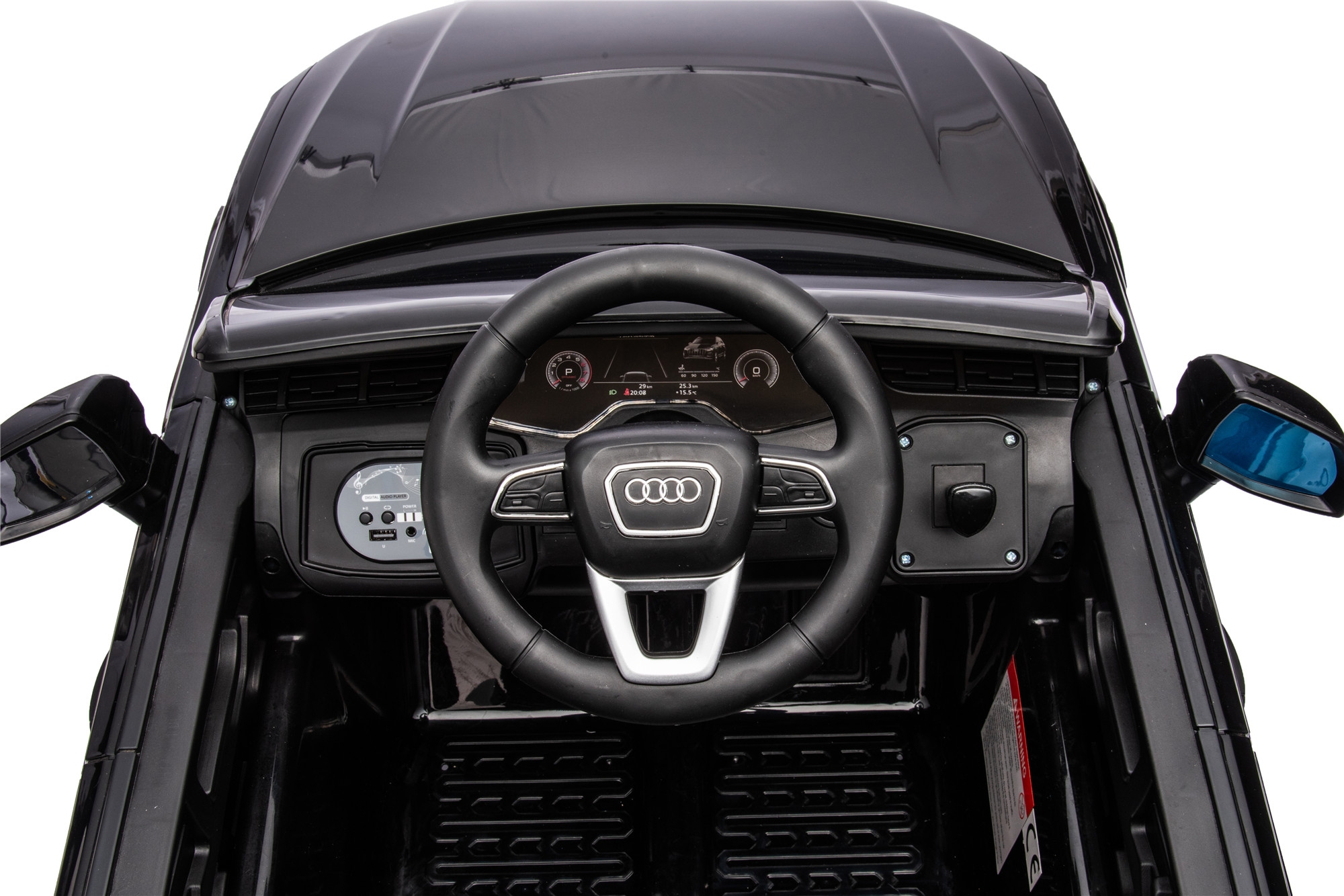 Elektroauto Kinder Audi Q7 schwarz