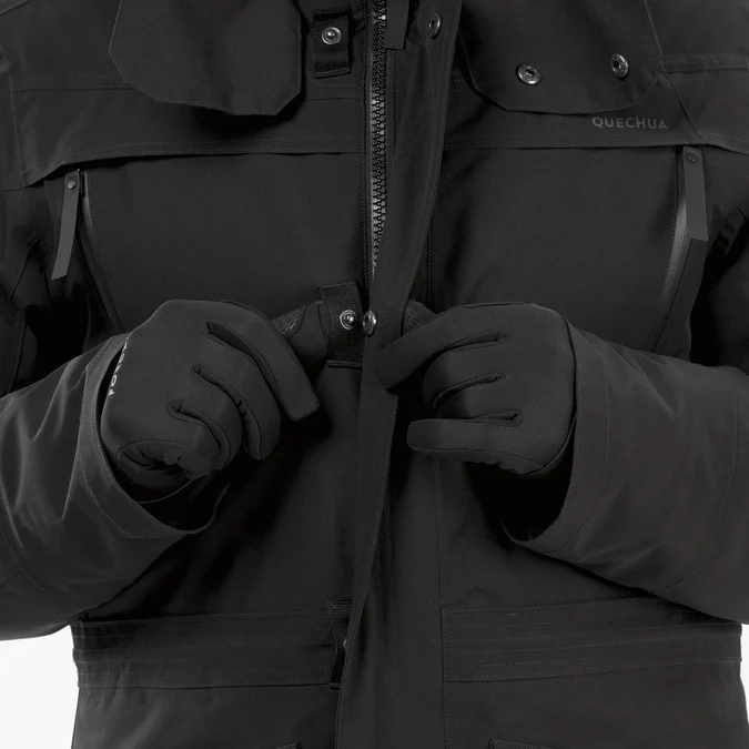Decathlon Quechua - Jaqueta parka impermeável de inverno masculina Quechua para caminhadas - SH900 -4°F