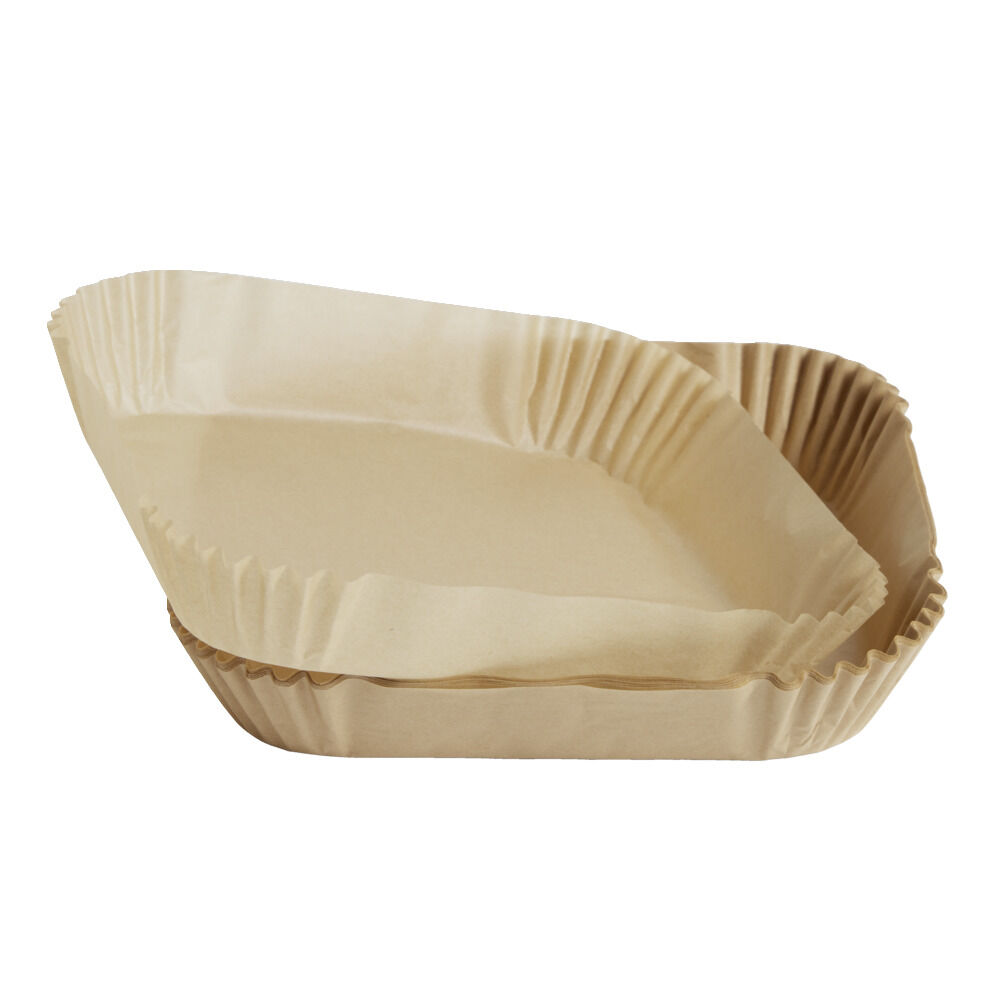 Papier cuisson pour friteuse sans huile 25 feuilles 20x20cm