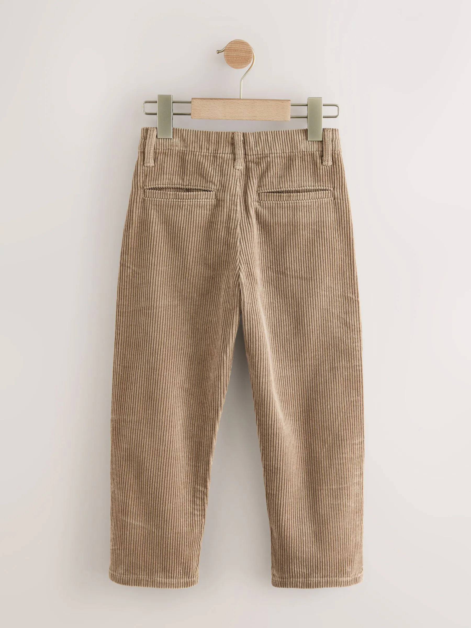 Pastelgeel - Premium corduroy broek (3-16jr)
