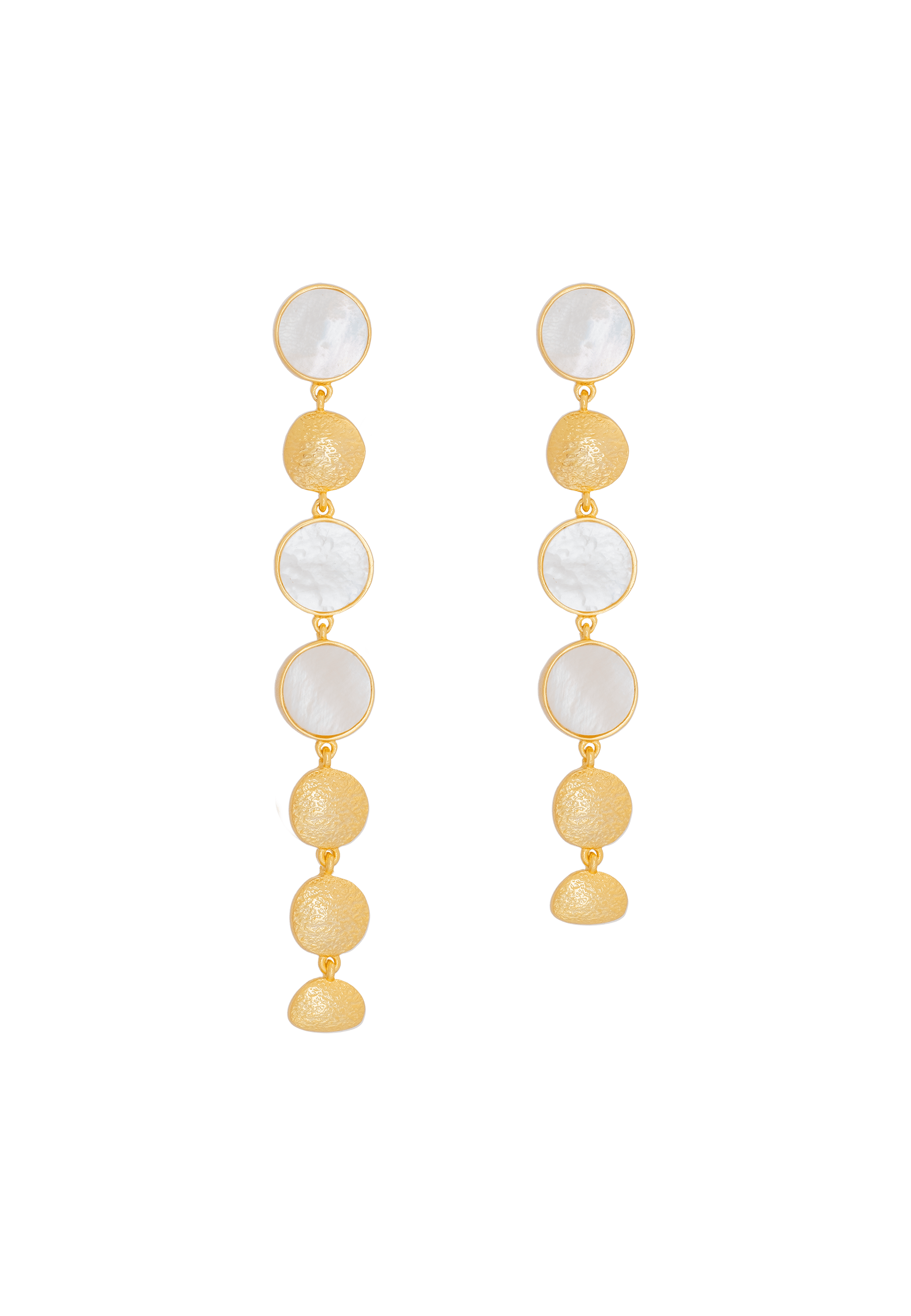 BOUCLES D'OREILLES LUNARIS - Boucles d'oreilles lunaris | Blanc