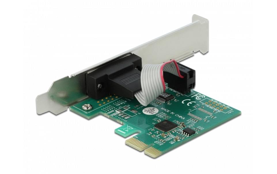 PCI-Express-Karte 90006 1x Seriell / RS-232PCIe-Schnittstellenerweiterungskarte: 1x RS-232