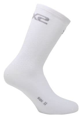 Chaussettes Sixs Short Logo Blanc