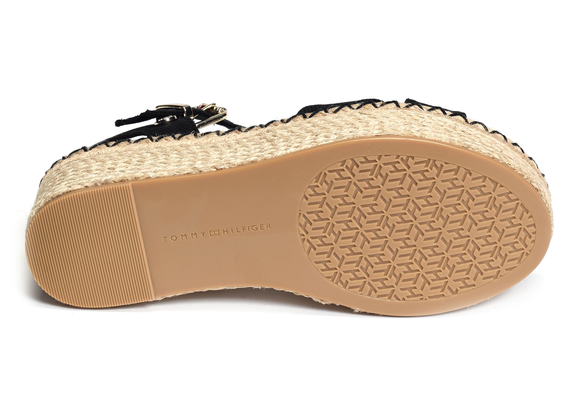Shiny touches platform wedge 6245 noir