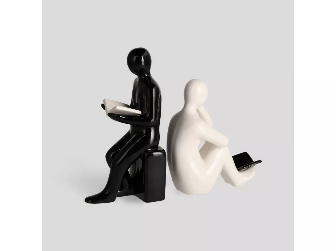 Support Livre Libro noir moyen 22 x 26 x 8
