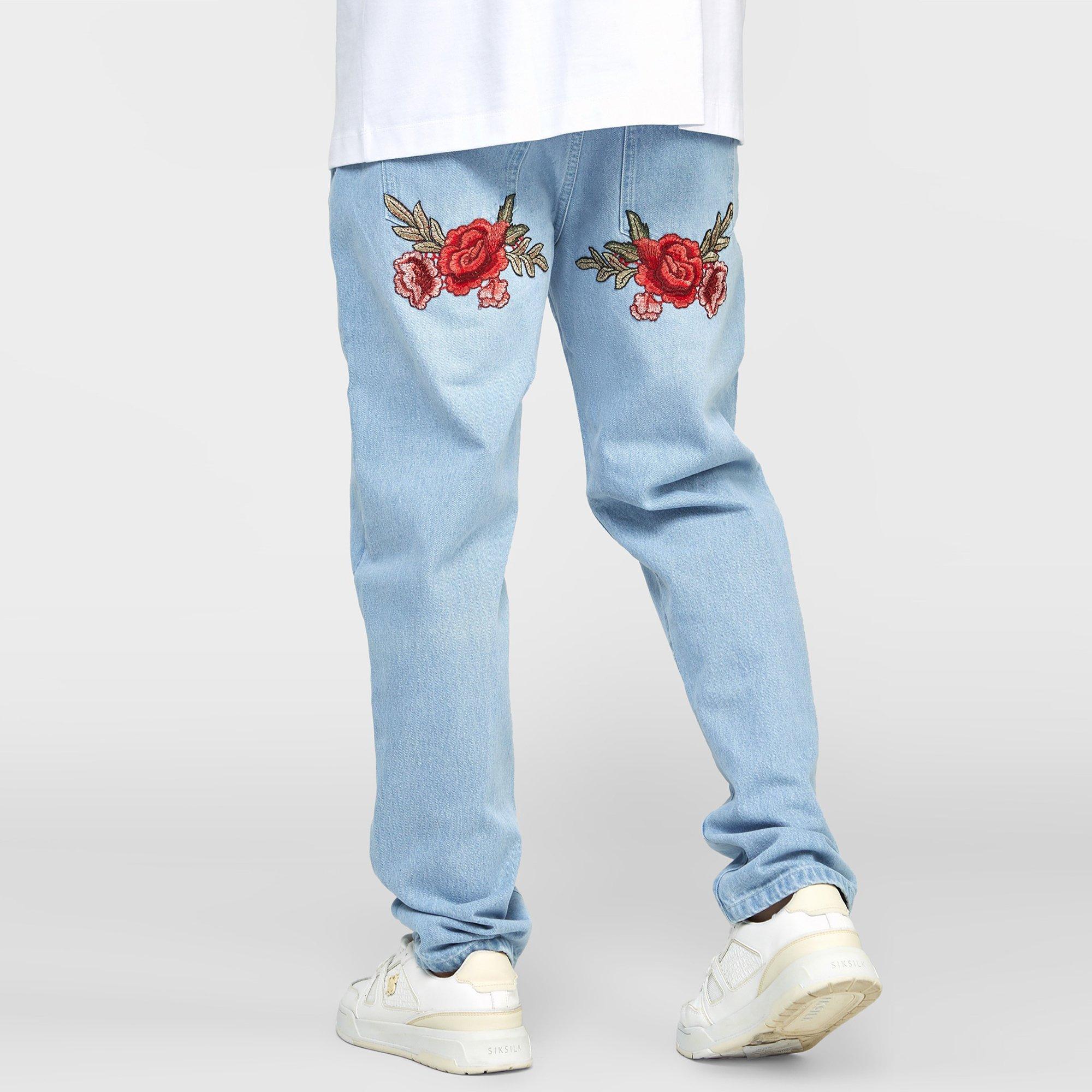 SikSilk Straight Legged Jeans Mens