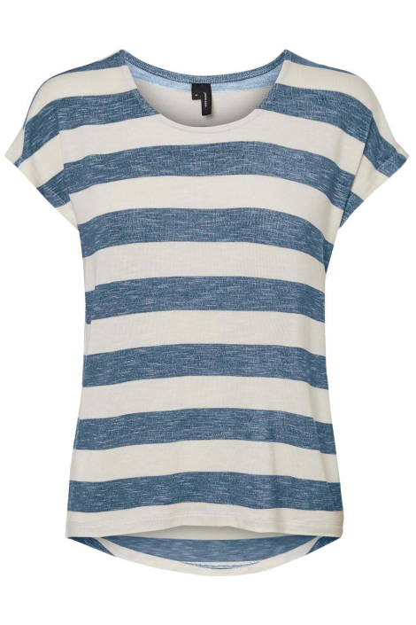 Vero Moda blauwe dames t-shirt