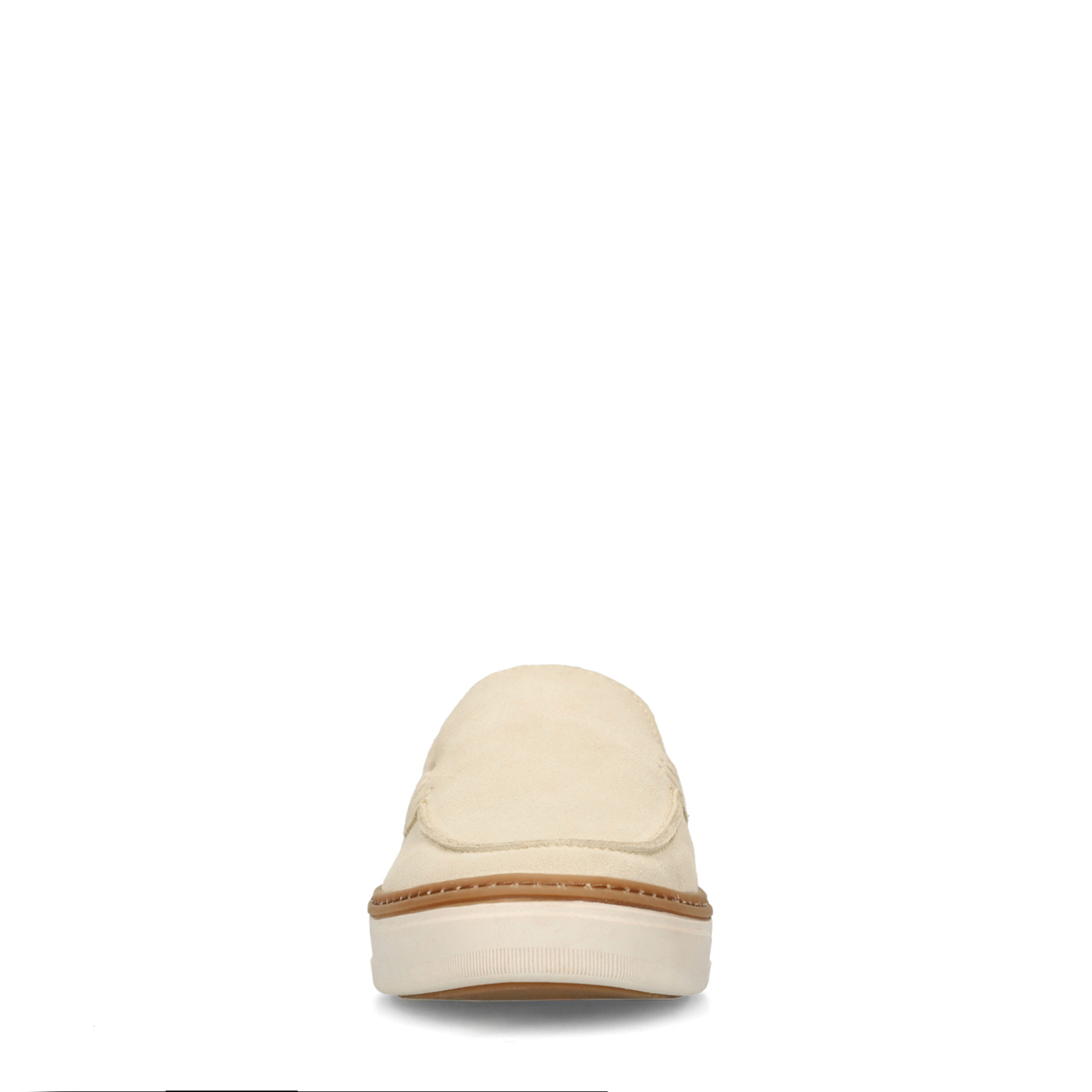 Beige suède loafers
