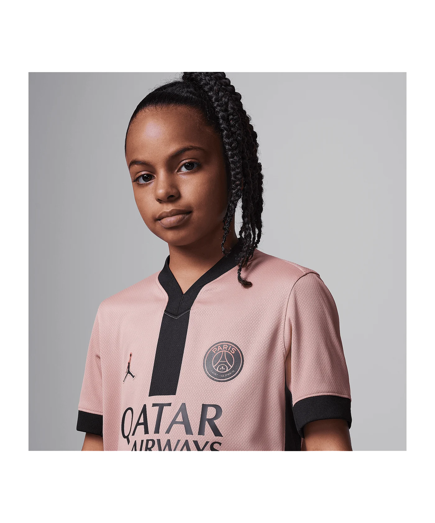 Jordan Paris St. Germain Trikot UCL 2024/2025 Kids Pink F686