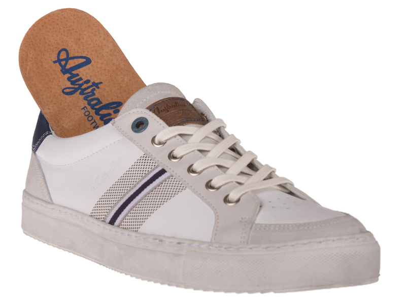 Australian Footwear Lincoln leather White-Navy