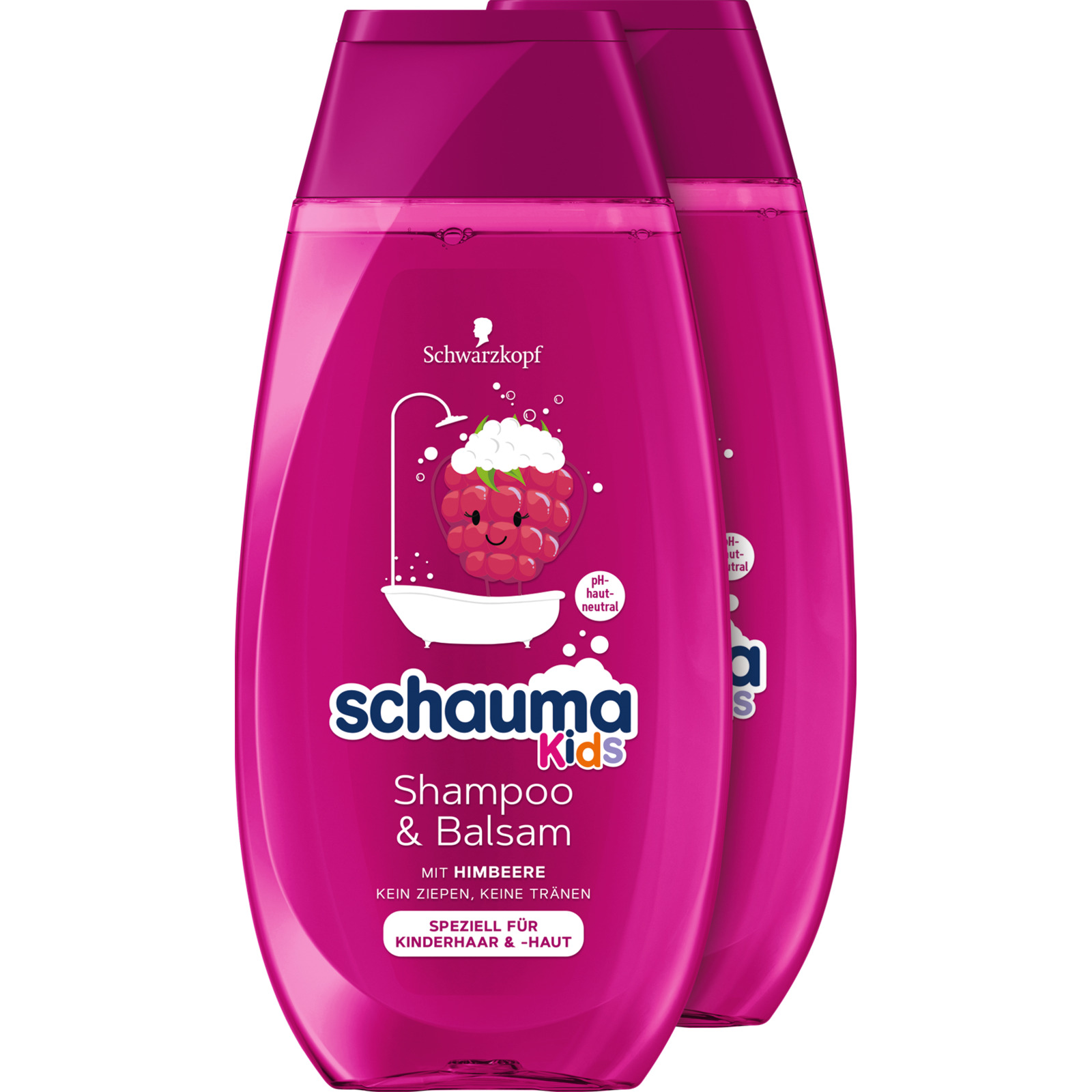 Schauma Shampoo Kids Mädchen 2 x 250 ml