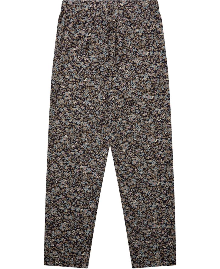 Magasin du Nord Collection Cara 7 pants - Organic GOTS Blue flower