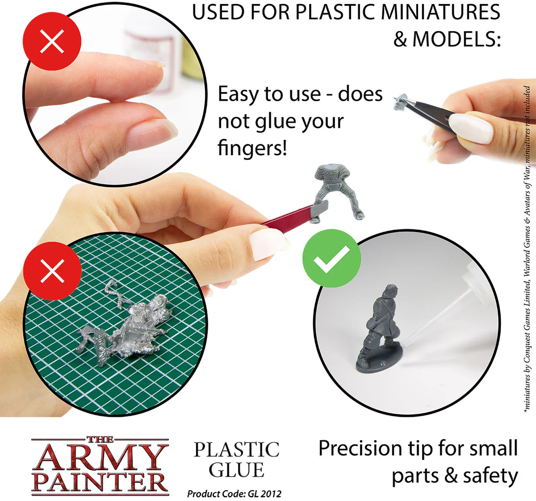 The Army Painter  Plastic Glue, 24 g    Der unverzichtbare Kleber für Modellbauer
