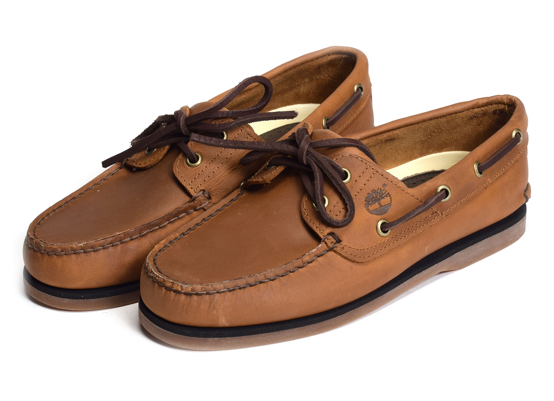 Classic boat shoe camel