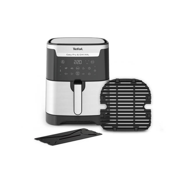 Tefal EY801D airfryer Easy Fry&Grill XXL rvs 6,5L