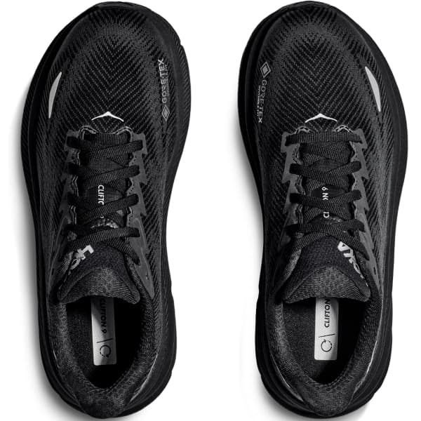 Chaussure running HOKA ONE ONE CLIFTON 9 GORE-TEX BLACK / BLACK