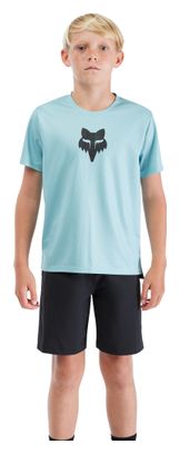 Maillot Manches Courtes Enfant Fox Ranger Fox Head Junior Bleu