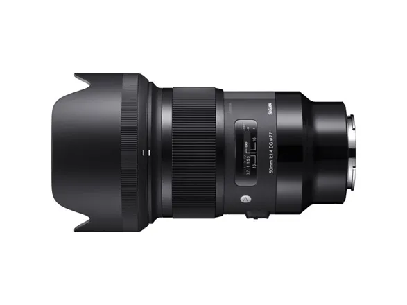 Sigma Art - Objektiv - 50 mm - f/1.4 DG HSM - Sony E-mount - for Sony Cinema Line; a VLOGCAM; a1; a1 II; a6700; a7 IV; a7C; a7C II; a7CR; a7R V; a9 III