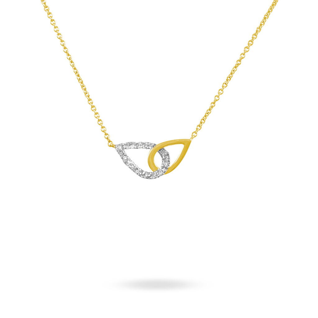 Collier Mihrimah Or Jaune Diamant