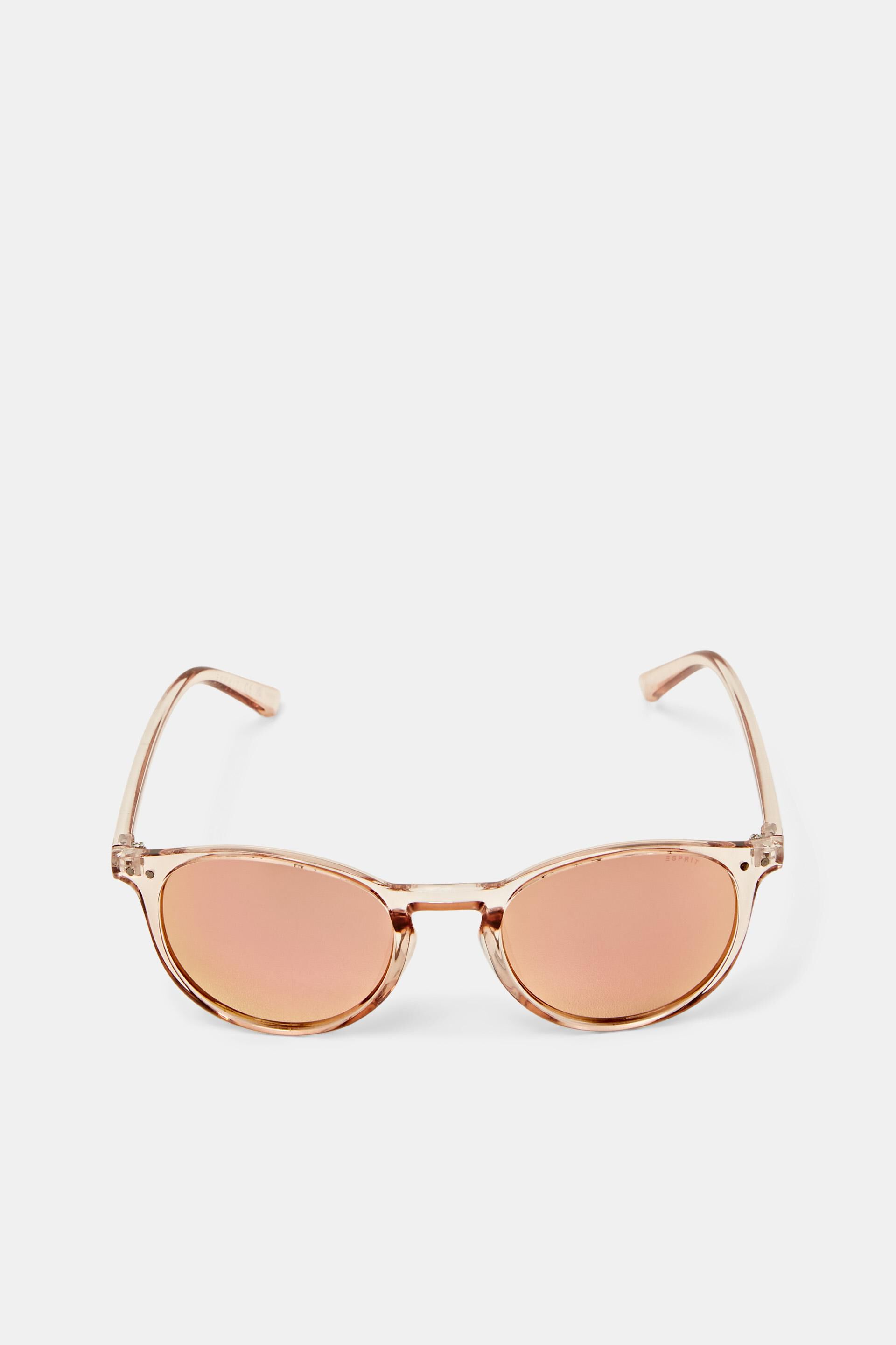 Lunettes de soleil unisexes à verres miroir