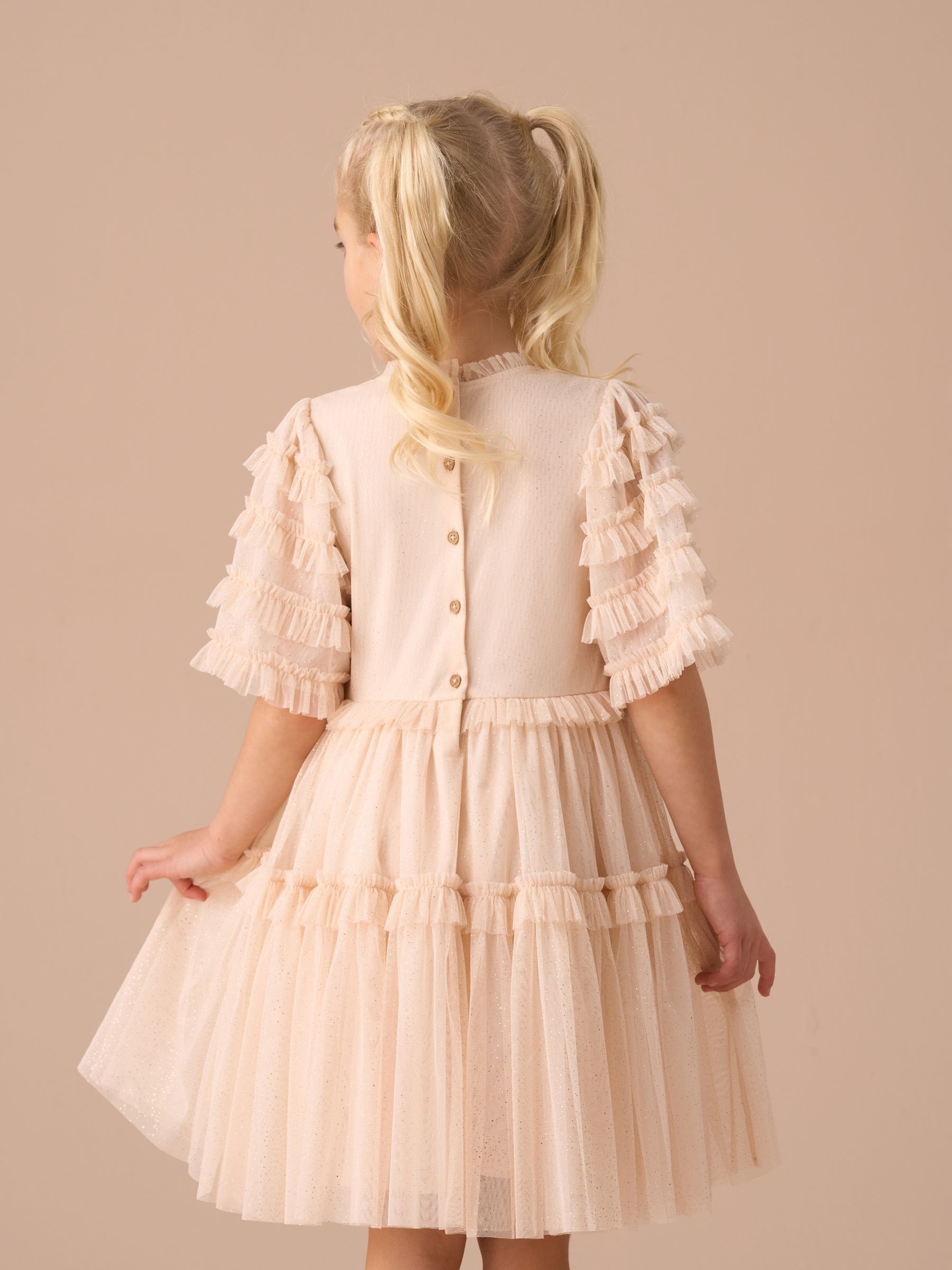 Angel & Rocket Beau boho-jurk met borduursel