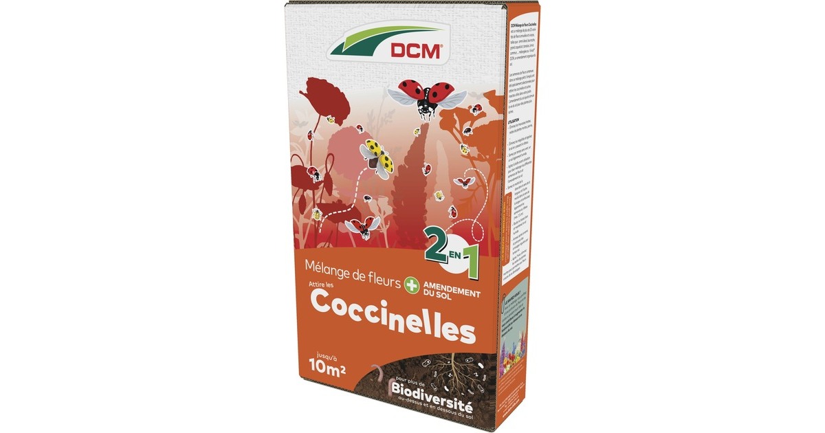 DCMBloemenmengsel Lieveheersbeestjes 0,520 kg zaden  (Tot 10 m²)