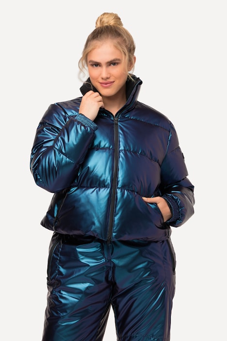 Performance-Jacke, Verlängerung, 2-Wege-Zipper, Stehkragen