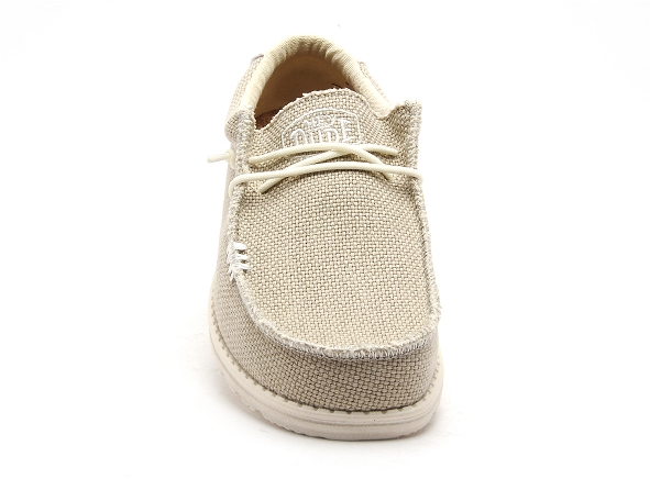 Dude basses homme wally braided blanc